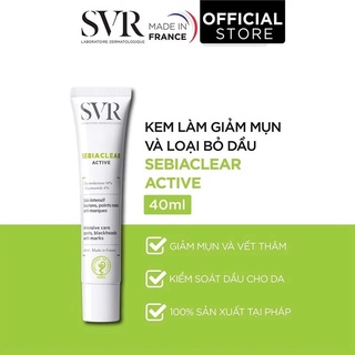 Kem dưỡng SVR Sebiaclear Active 40ml