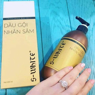 Dầu gội nhân sâm đào. swhite