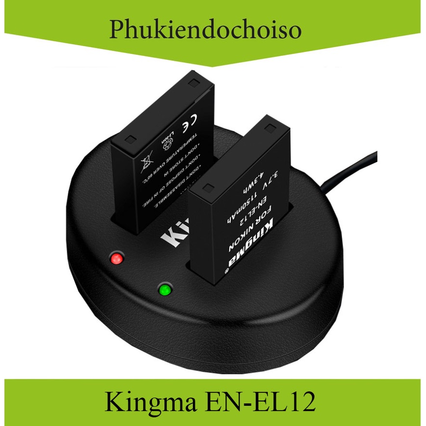 Pin sạc Kingma cho Nikon EN-EL12