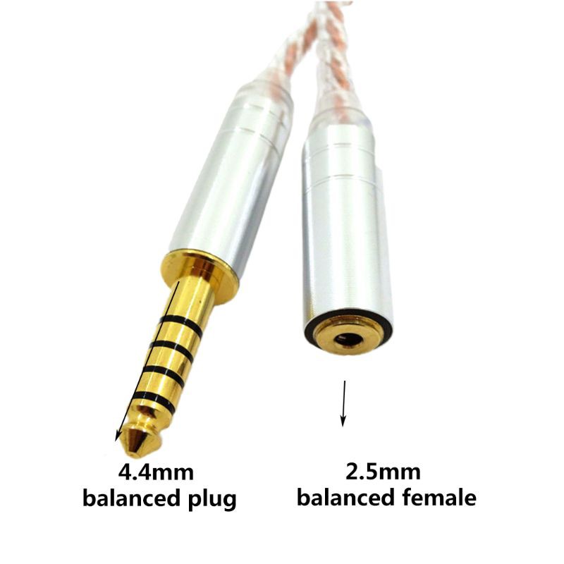Cáp Chuyển Đổi Âm Thanh Từ Đầu Cắm 2.5mm Sang 3.5mm 4.4mm