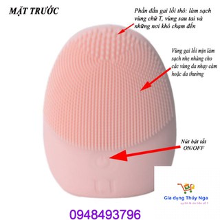 Máy rửa mặt công nghệ siêu âm miniso