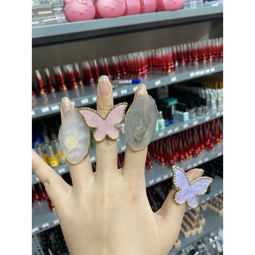 Nhẫn Pha Màu Vẽ Nail / phụ kiện Nail