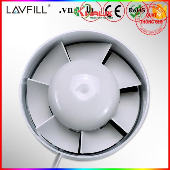 💎Tổng kho KHALIK💎 Quạt thông gió đường ống đồng trục LAVFILL LFI-09S; LFI-11S; LFI-13S