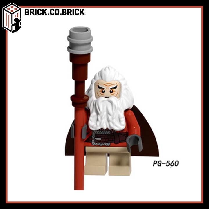 Lego The Hobbit Lính Lord of the Rings Bộ Sưu Tập Đồ Chơi Lắp Ráp Non LEGO &amp; Minifigure Castle Chúa tể chiếc nhẫn PG8183