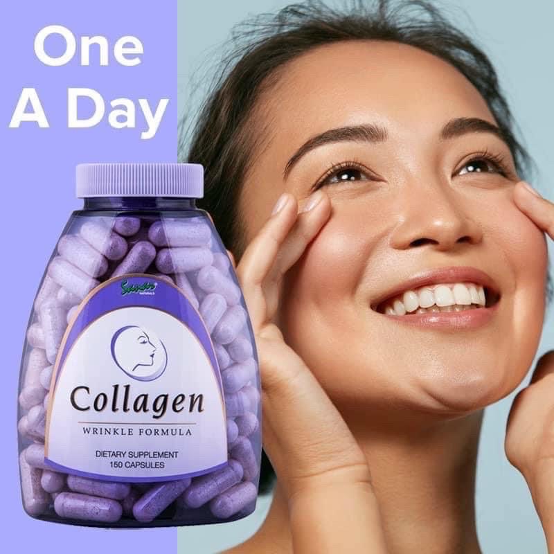 Viên Collagen Wrinkle formula 150v
