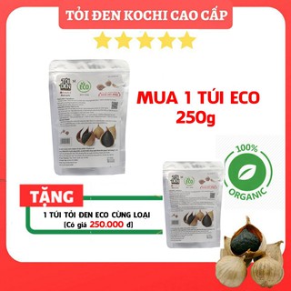 🍀[DEAL TỐT] 250G Tỏi Đen KOCHI ECO Cô Đơn  tặng miễn phí 250g cùng loại