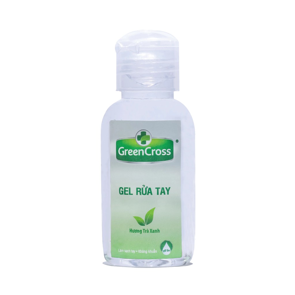 Gel Rửa Tay Green Cross Trà Xanh 60ml