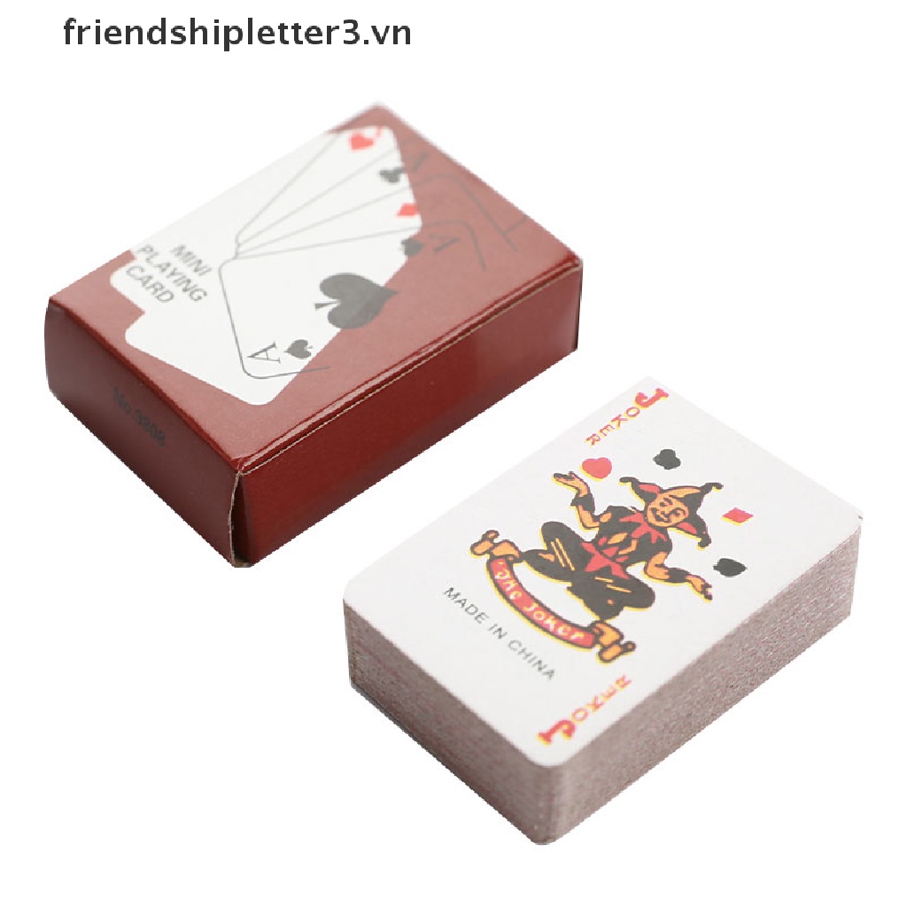 Sàn Bài poker mini Dễ Thương Cho Búp Bê
