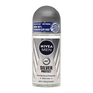 Lăn khử mùi Nivea Men 48h Silver Protect 50ml