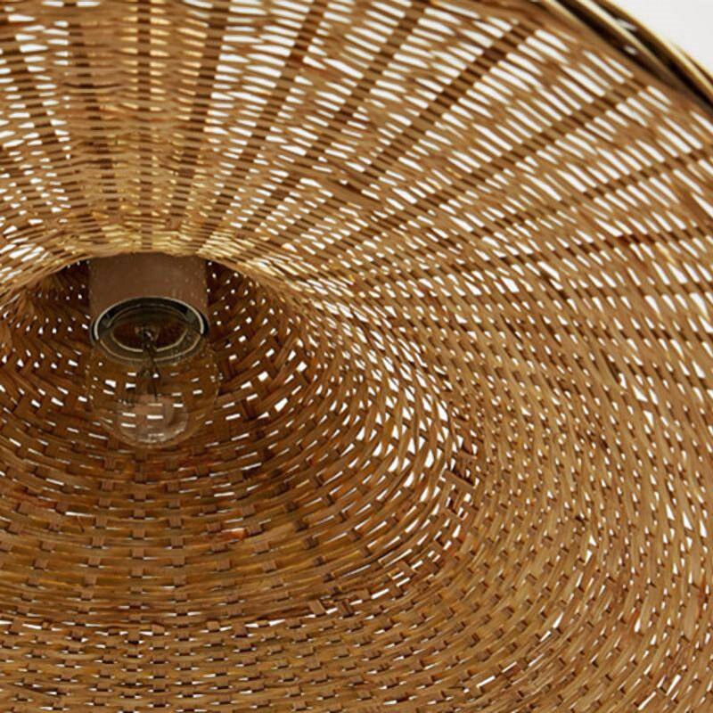 Đèn mây tre Phong Cách Nhật Bản Retro Đèn Thả Trang Trí Cho Quán Cà Phê /Bàn Ăn/Quán Trà ĐèN ChùM