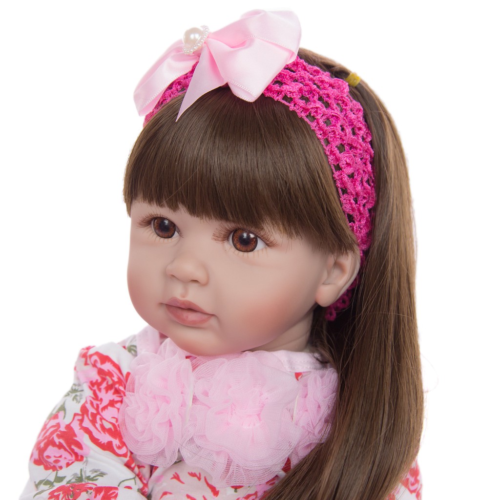 Búp Bê Gòn 60 cm Tái Sinh KEIUMI Reborn Toddler Semi Soft Vinyl Fashion American Doll  24 inch