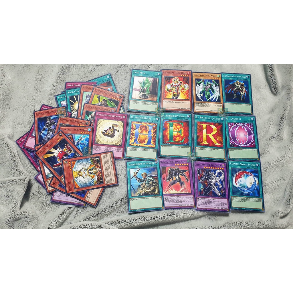 Bộ bài Yugioh - HERO Strike Structure Deck