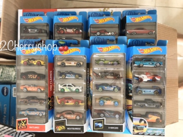 Bộ 5 xe Hotwheels US