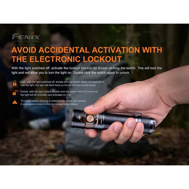 ĐÈN PIN FENIX - E35 V3.0 - 3000 LUMENS