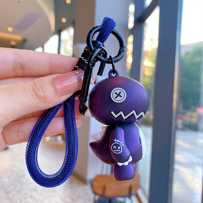 Hoạt Hình Móc Khóa Hình Gấu Khủng Long Dễ Thương