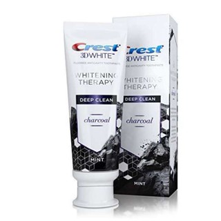 Kem đánh răng than hoạt tính CREST 3D WHITE CHARCOAL