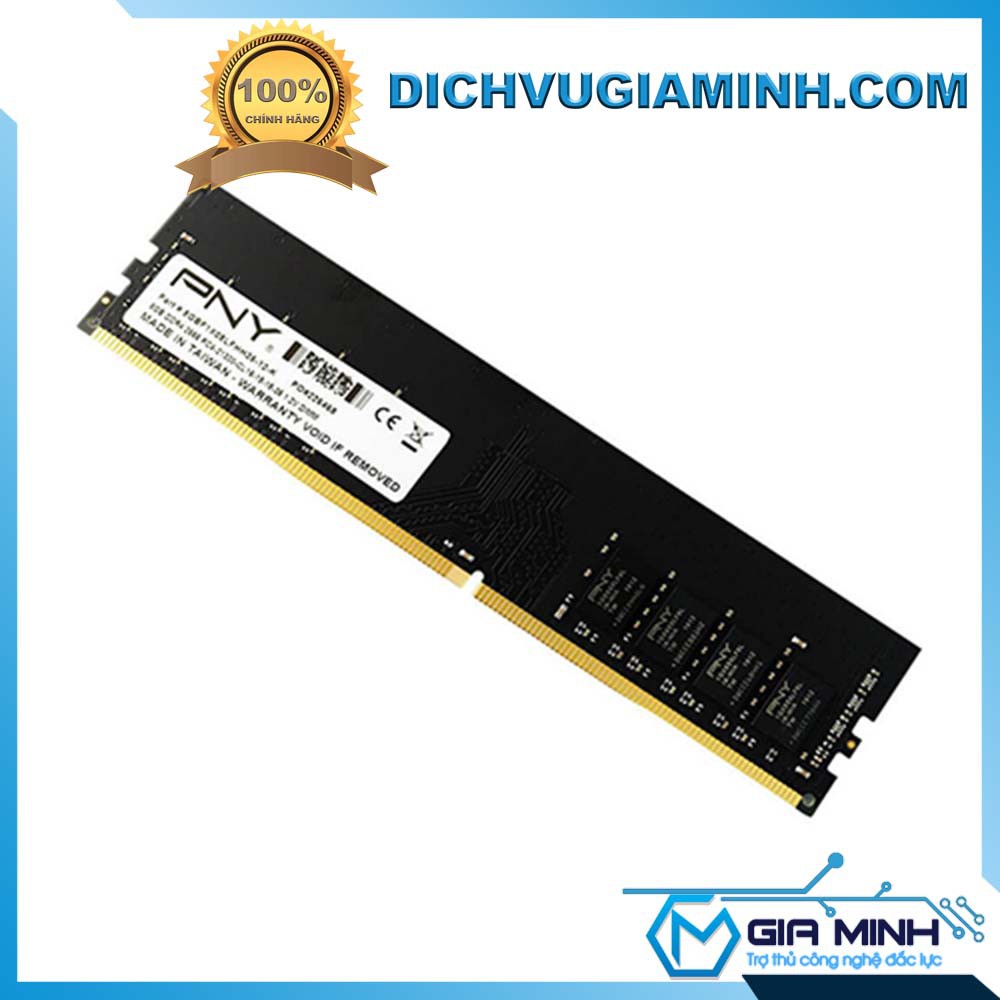 RAM Máy Tính Thương Hiệu Mỹ Giá Rẻ PNY 8GB Bus 2666 CL16