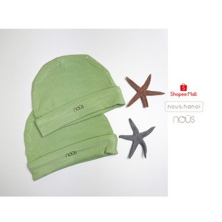 Set 2 Mũ Petit Xanh Cốm NOUS (Size Sơ sinh)