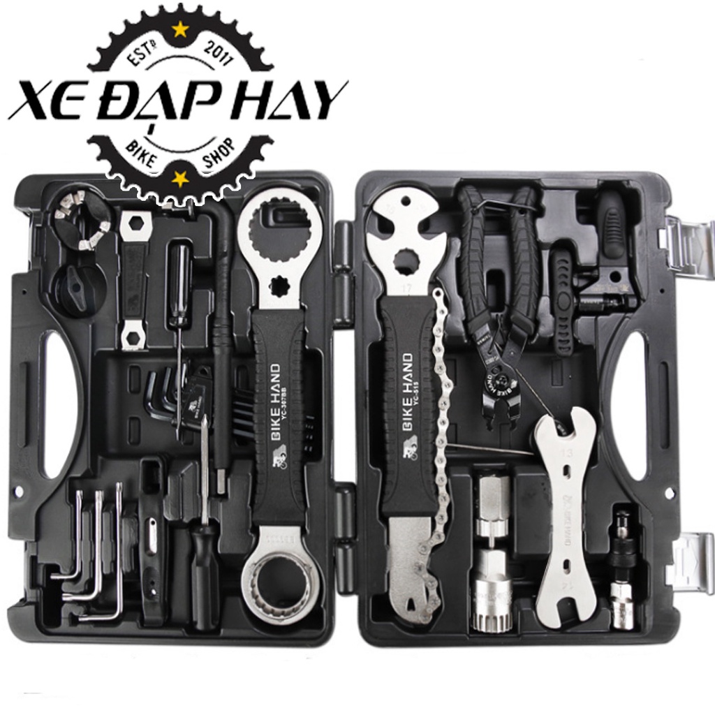 Bộ Đồ Nghề Sửa Xe Chuyên Dụng BIKEHAND YC-721 | Dụng Cụ Sửa Chữa &amp; Bảo Dưỡng Xe Đạp Thể Thao 22 Món