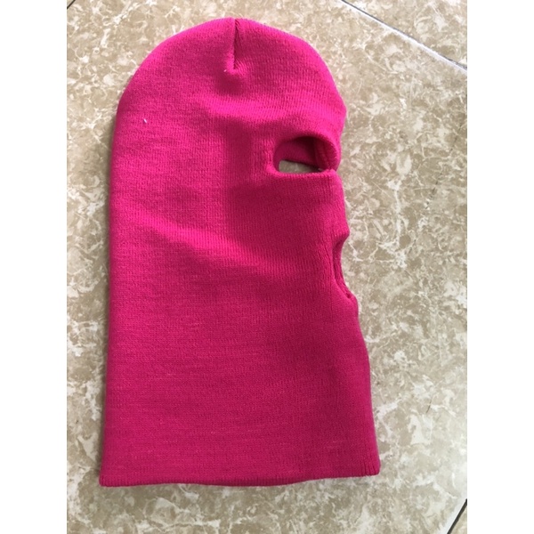 Mũ Trùm Đầu dệt kim 3 lỗ Balaclava, hoá trang nhân vật,đi phượt, nón len 3 lỗ