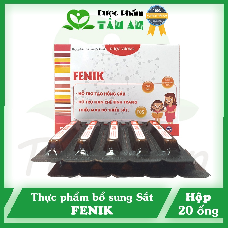 FENIK – Thực phẩm bổ máu bổ sung sắt, Vitamin, Acid Folic và các khoáng chất