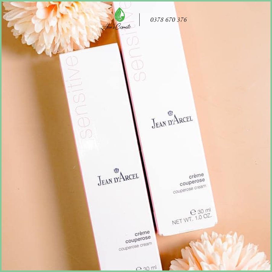 Kem dưỡng giúp làm dịu da mỏng đỏ, giãn mạch và nhạy cảm Jean D'arcel_Couperose Cream - J118
