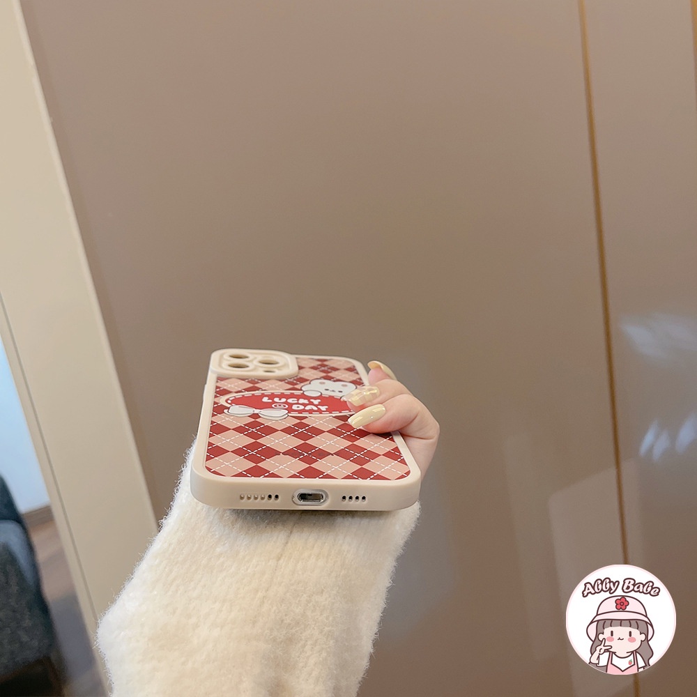 Ốp Điện Thoại TPU Mềm Mỏng Chống Sốc In Hình Thỏ Hoạt Hình Cho IP 13 12 11 Pro Max XR 8 7 Plus