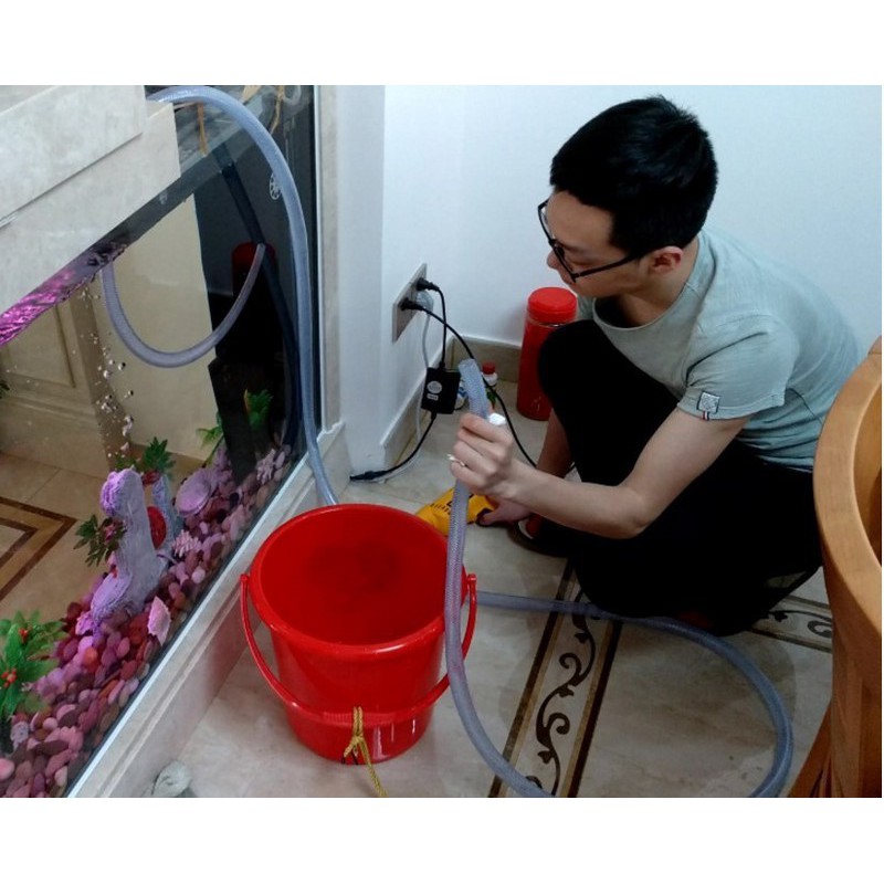 Đầu chuyển máy khoan thành máy bơm nước siêu tiện lợi, Bơm nước siêu khỏe