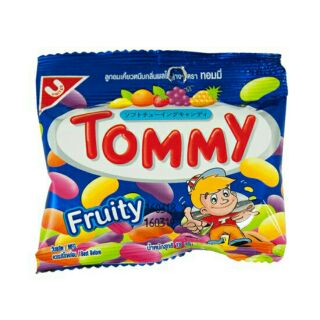 (Lẻ) Kẹo dẻo trái cây Tommy Fruity 20gr nhiều vị
