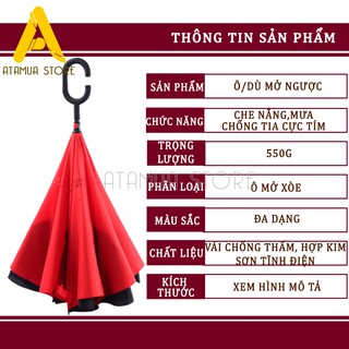 Ô Dù Mở Ngược Thông Minh