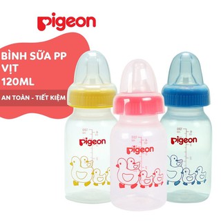 Bình sữa Pigeon cổ hẹp PP tiêu chuẩn 120ml/240ml