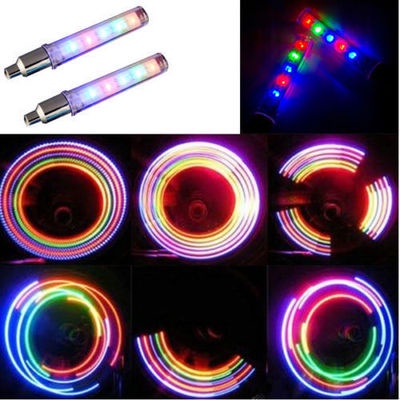 Đèn Van xe 5 bóng Led nháy 7 màu ,phát sáng khi chạy lắp được mọi loại xe