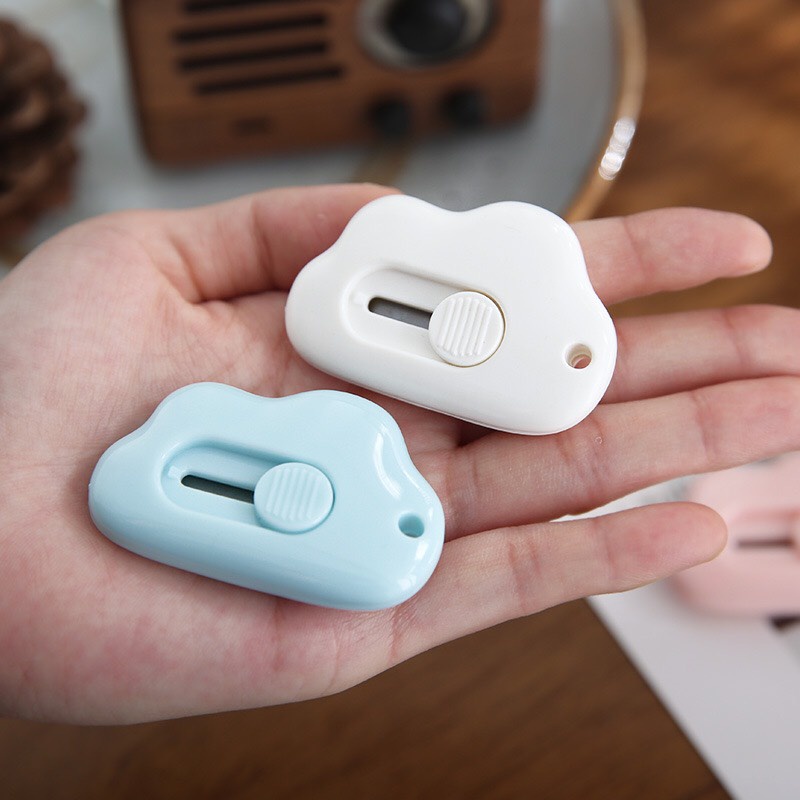 Dao Rọc Giấy Mini, Nhỏ Xinh Hình Đám Mây Cute Dễ Thương A205 CUTE ACCESSORIES TOP 1