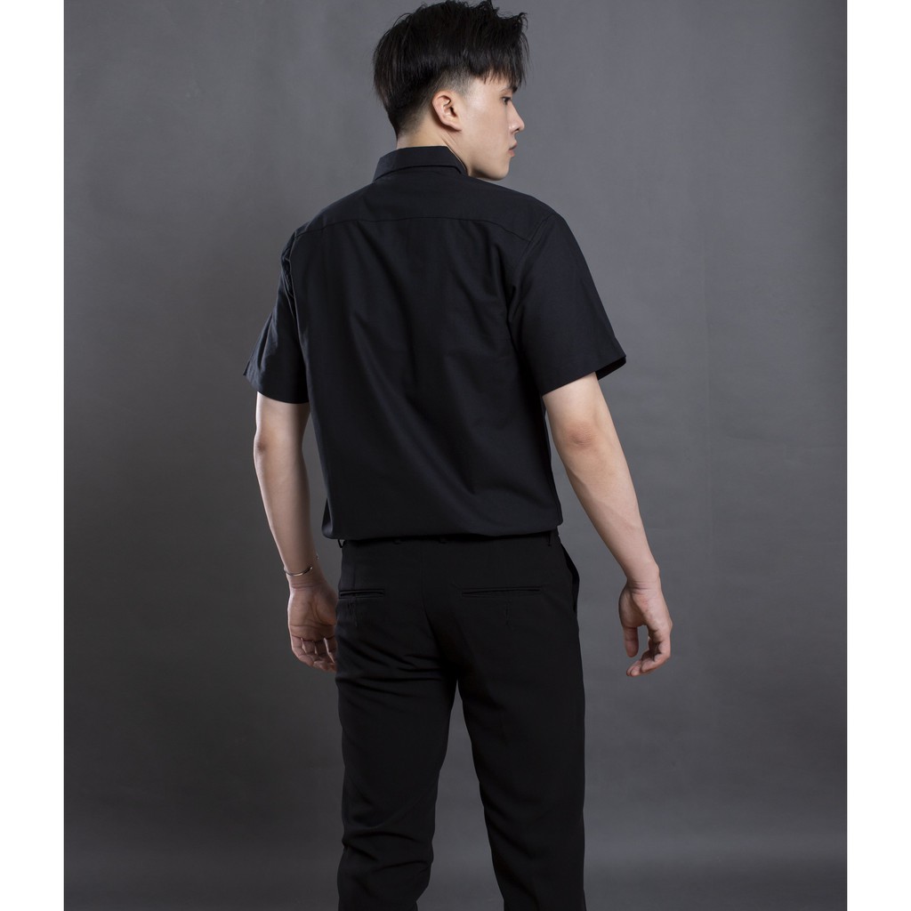 Áo sơ mi nam ngắn tay - 8054 -VẢI OXFORD CỰC CHUẨN | BigBuy360 - bigbuy360.vn