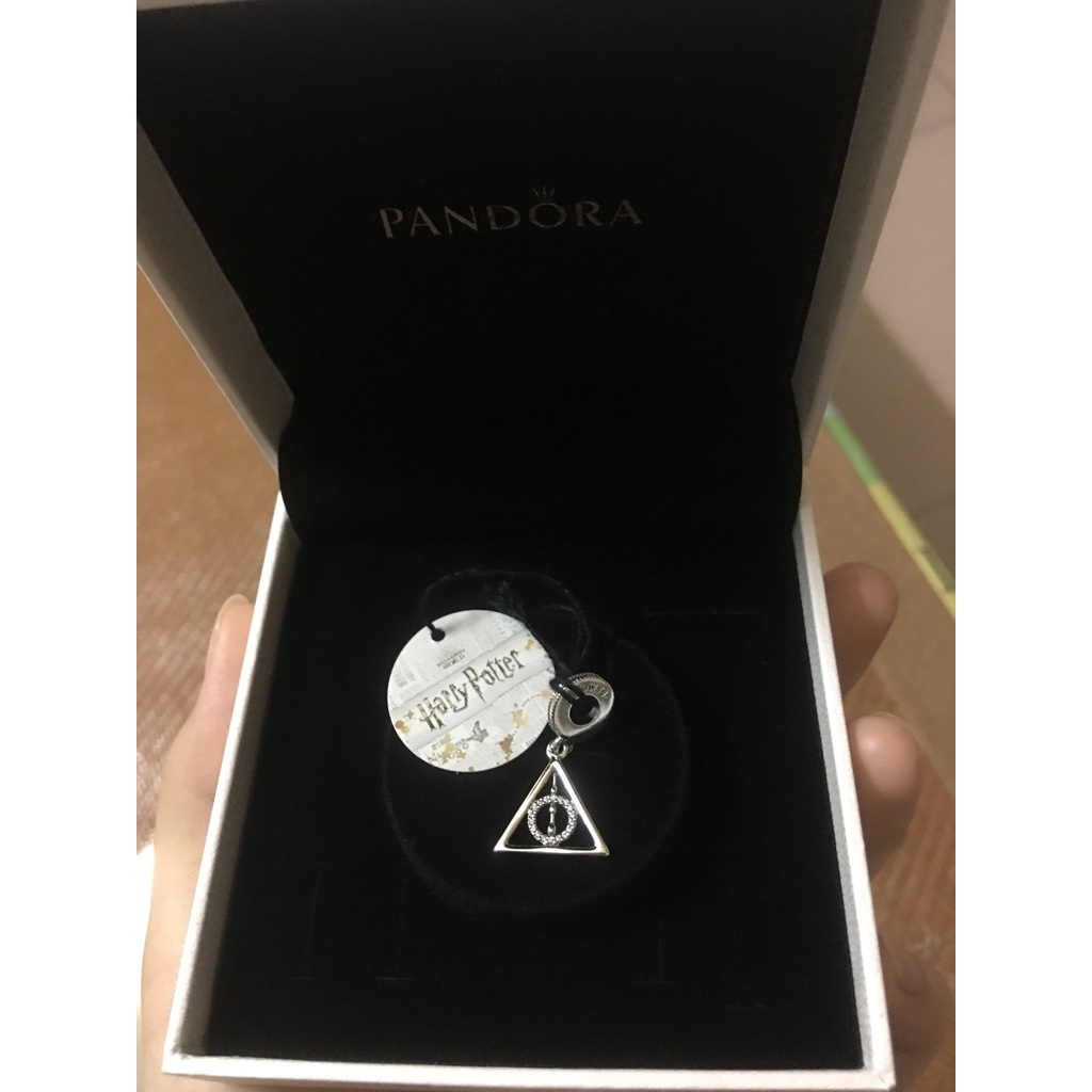 Mặt dây chuyền đồ tạo tác linh thiêng phong cách Harry Potter cho vòng đeo tay tự làm