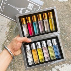 Hộp set 6 chai nước hoa lăn tháp | Thế Giới Skin Care