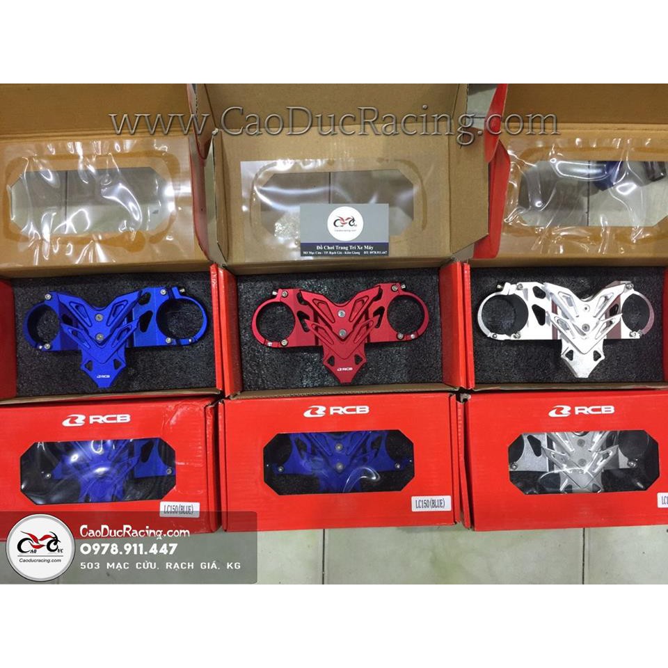 Kiềng phuộc Racing Boy - Hàng chính hãng RCB - cùm phuộc - chống rung lắc phuôc trước