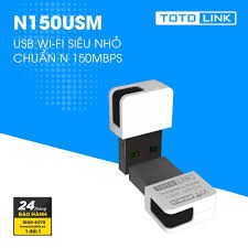 Bộ Thu Sóng WiFi TOTO LINK N150USM MÀU TRẮNG- Siêu Nhỏ- Tiện Dụng. Chính Hãng Phân Phối , Bảo Hành 24 Tháng