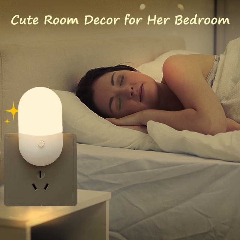 Đèn LED Đọc Sách Ban Đêm Có Thể Điều Chỉnh / Cắm Vào Ban Đêm / Phòng Ngủ / Phòng Khách Phích Cắm EU &amp; US
