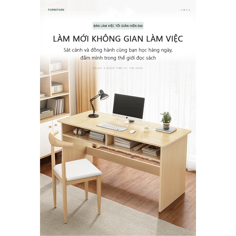 Bàn làm việc GAPI thông minh có ngăn để đồ  - GP179