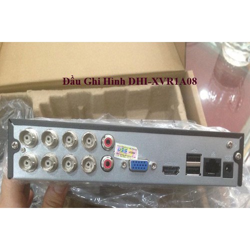 Đầu Ghi Dahua 8 Kênh 1A08 - Chính Hãng Dahua DSS BH 24TH