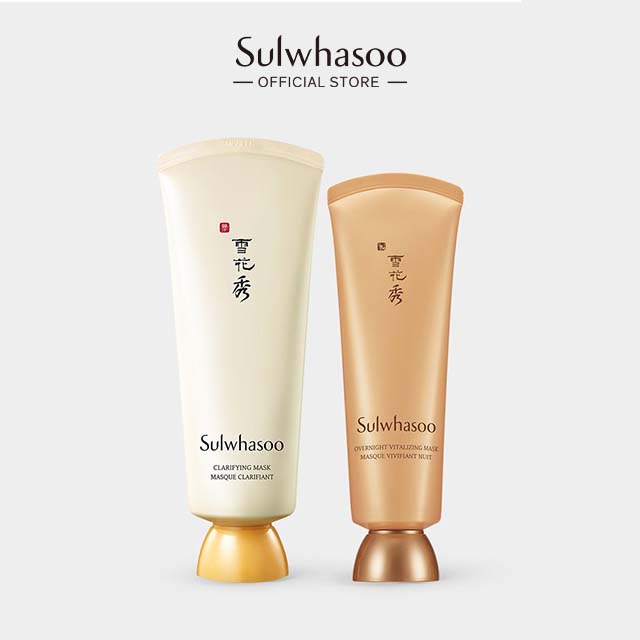 Bộ đôi mặt nạ thanh lọc mịn màng và cấp ẩm Sulwhasoo Mask Duo (2 món)