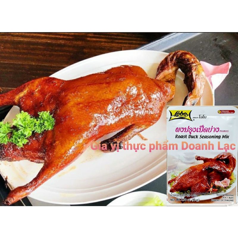 Gói Gia vị Vịt Quay 50gr. Roast Duck Seasoning Mix. Làm vịt quay, bồ câu quay, chim cút quay 💯NK chính hãng