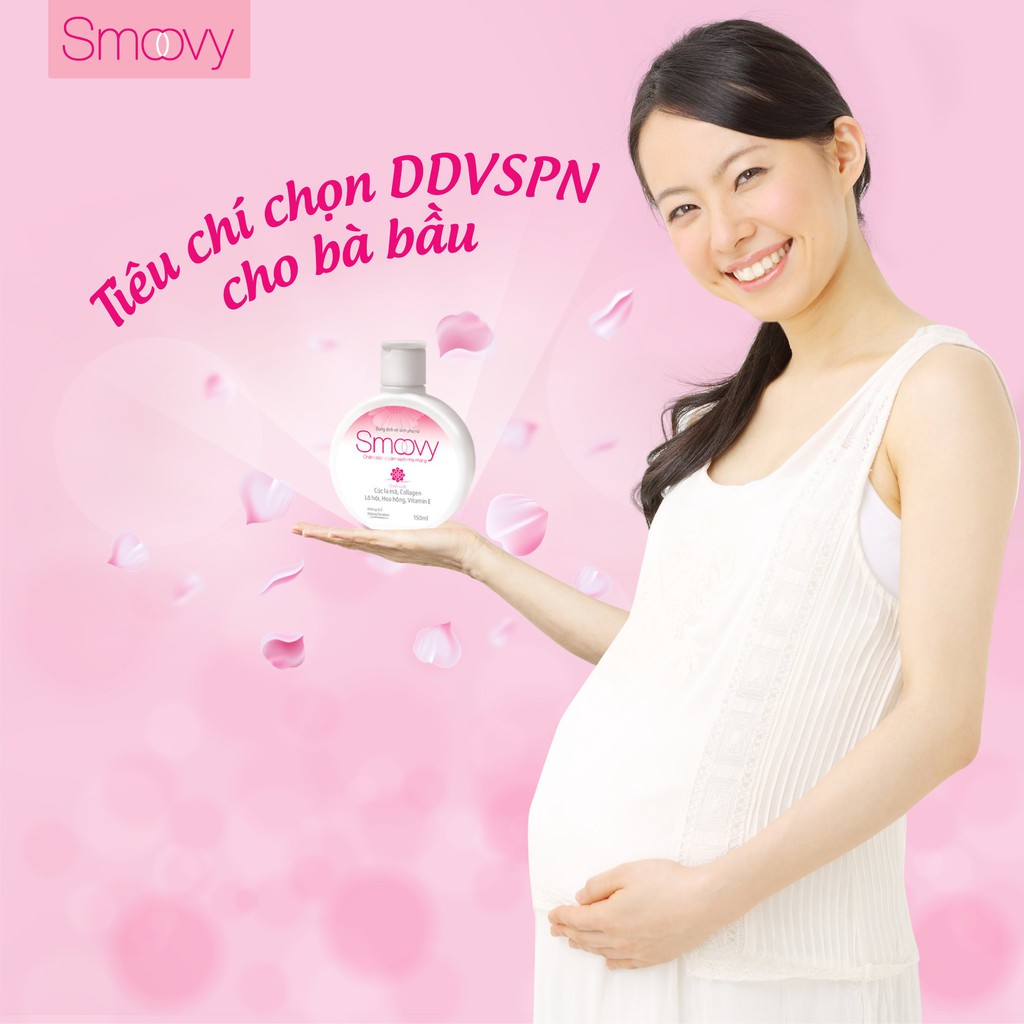 SMOOVY - SMOOVY COOL [Chai 150ml] - Dung Dịch Vệ Sinh Phụ Nữ Smovy