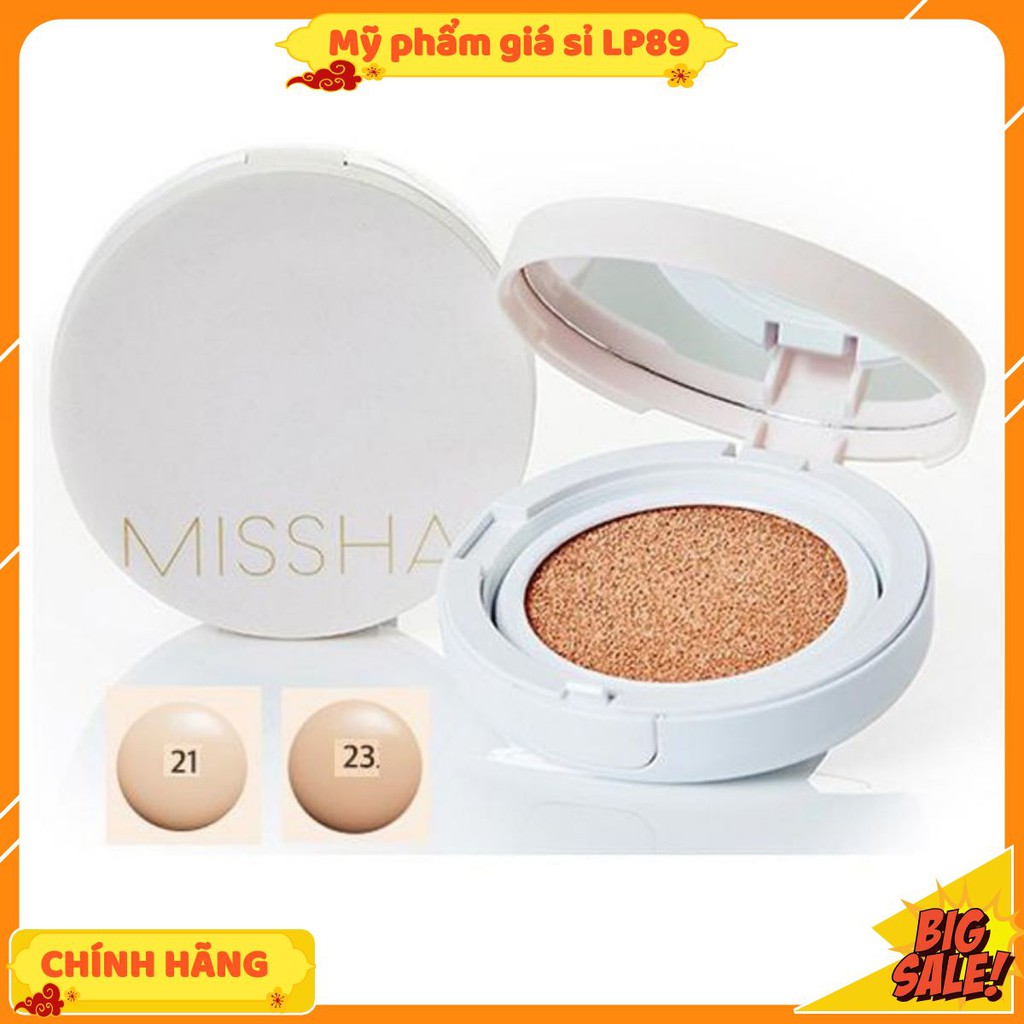 Phấn Nước FREESHIPMissha Magic Cushion Dưỡng Ẩm, Da Bóng Khỏe Tự Nhiên SPF50+ PA+++ 15g