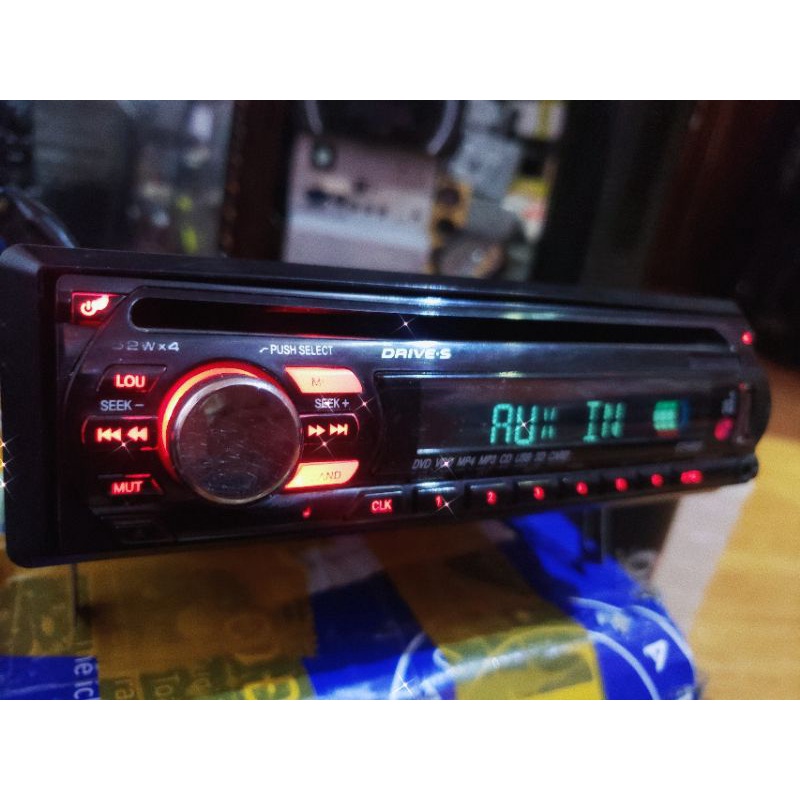 Đầu radio Bluetooth aux usb dvd vcd cd loại 1 din giành cho các loại xe