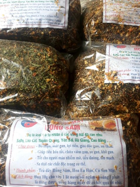 1kg Trà Sơn Mật Hồng Sâm