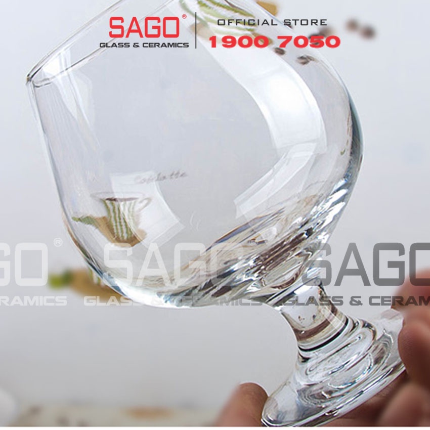 Ly Thủy Tinh Embassy Brandy 340ml | 518ml | Thủy Tinh Cao Cấp , Tùy Chọn Dung Tích