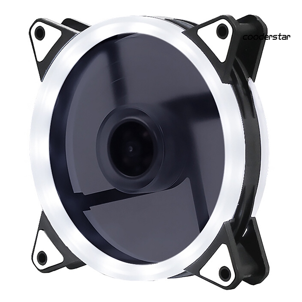 Quạt tản nhiệt có đèn RGB 12cm không gây tiếng ồn cho PC