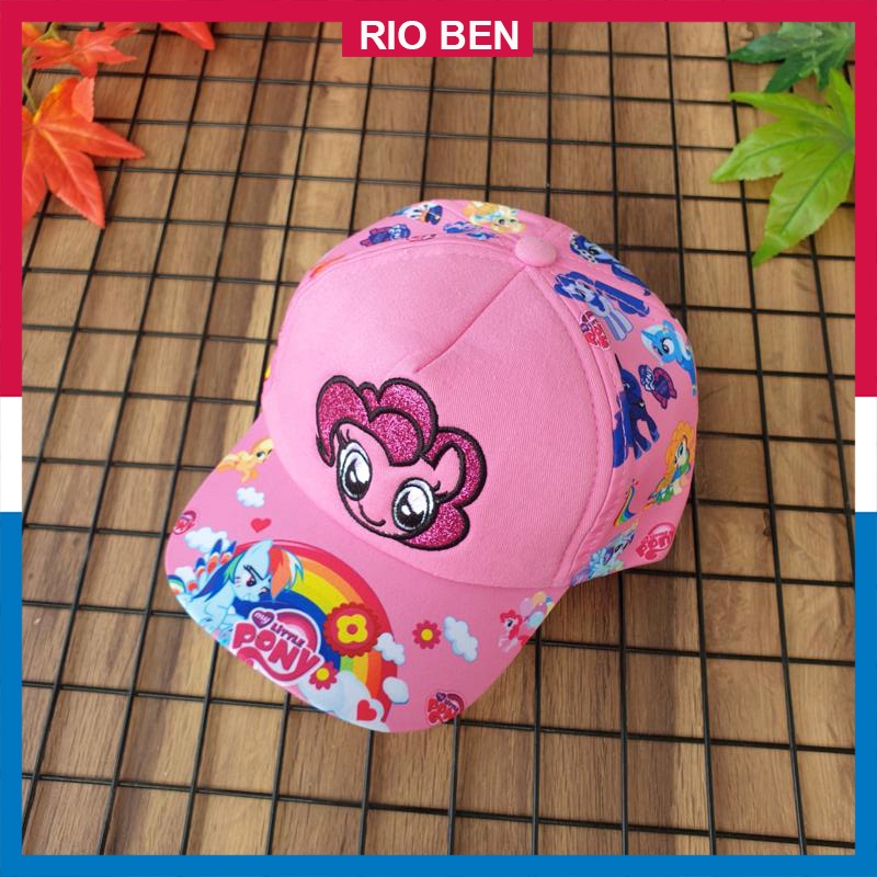Nón cho bé nhỏ thêu hình dễ thương, bé từ 2-5 tuổi RBN042